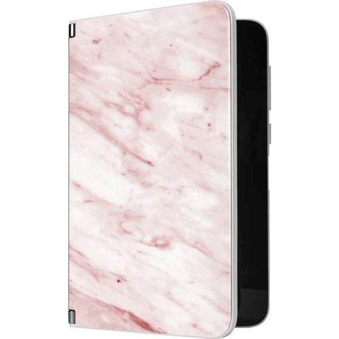 Pink Marble Surface Duo Skin