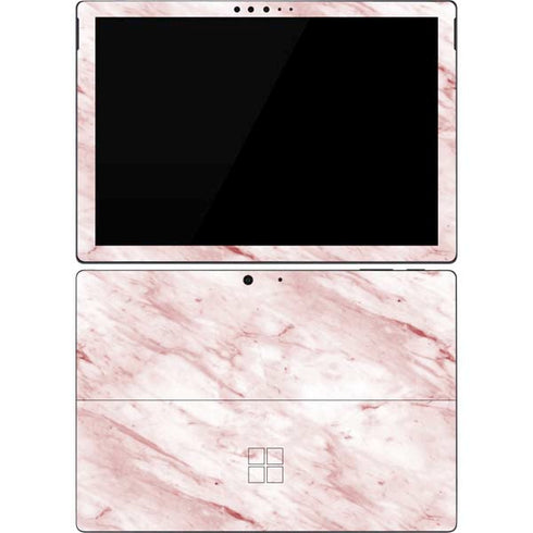 Pink Marble Surface Pro 7 Skin