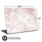 Pink Marble Universal Laptop 13in (10.6 x 7.6in) Skin
