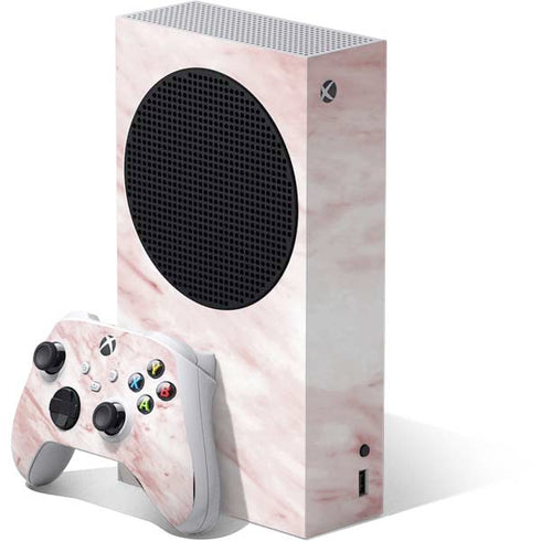 Pink Marble Xbox Series S Bundle Skin