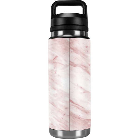 Pink Marble YETI Rambler 26oz Bottle Skin