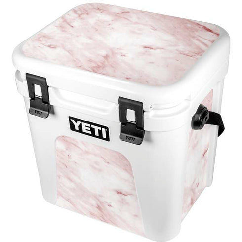 Pink Marble YETI Roadie 24 Hard Cooler Skin