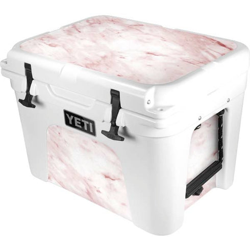 Pink Marble YETI Tundra 35 Hard Cooler Skin