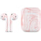 Pink Marbling Apple AirPods 2 Skin