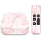 Pink Marbling Apple TV Skin