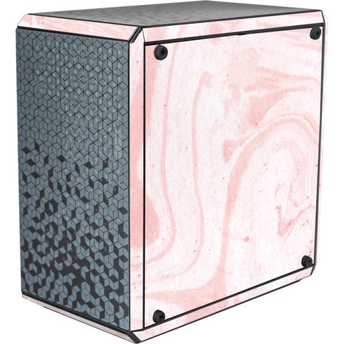 Pink Marbling Cooler Master MasterBox Q300L Mini Tower Skin