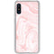 Pink Marbling Galaxy A10e Clear Case