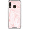 Pink Marbling Galaxy A30 Clear Case