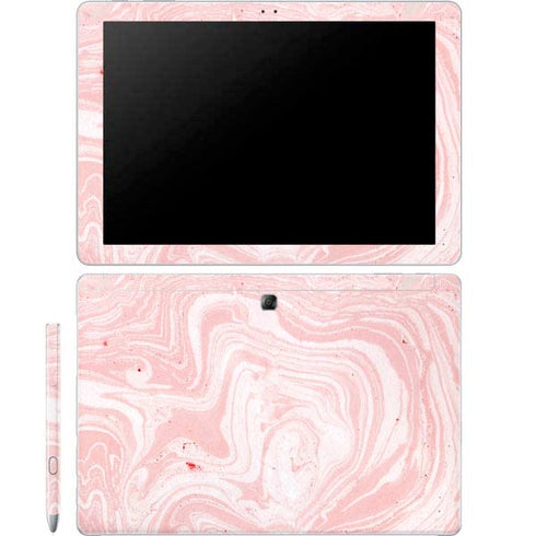 Pink Marbling Galaxy Book 12in Skin