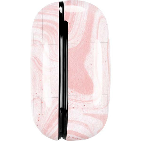 Pink Marbling Galaxy Buds Live Skin