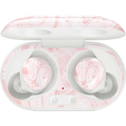 Pink Marbling Galaxy Buds Plus Skin