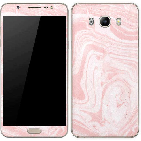 Pink Marbling Galaxy J7 Skin