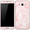 Pink Marbling Galaxy J7 Skin