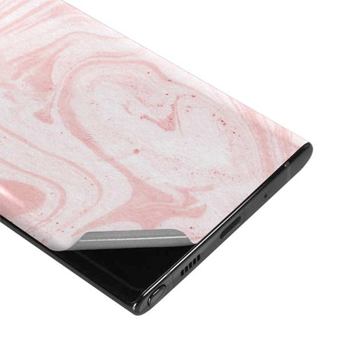 Pink Marbling Galaxy Note 10 Skin
