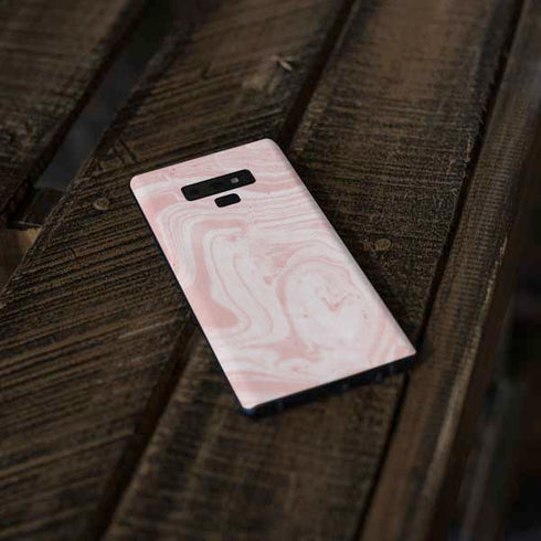 Pink Marbling Galaxy Note 9 Skin