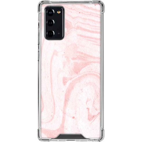 Pink Marbling Galaxy Note20 5G Clear Case
