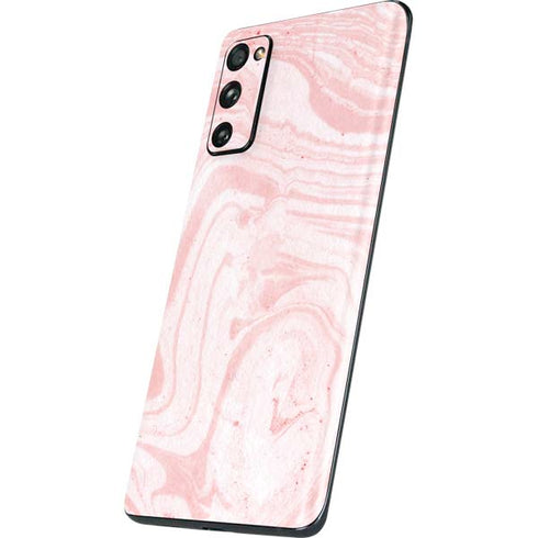 Pink Marbling Galaxy S20 Fan Edition Skin