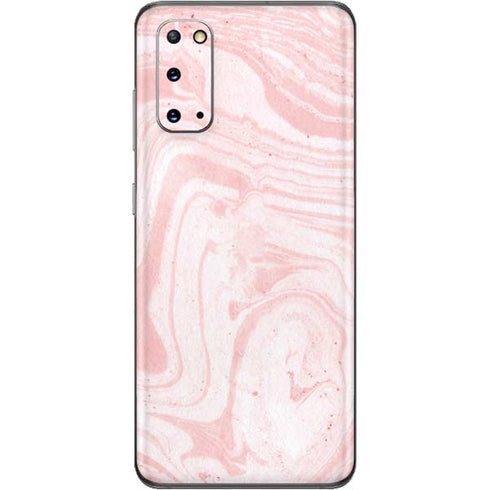 Pink Marbling Galaxy S20 Skin