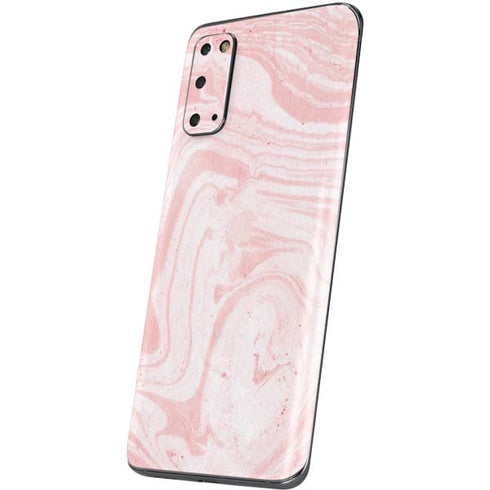 Pink Marbling Galaxy S20 Skin