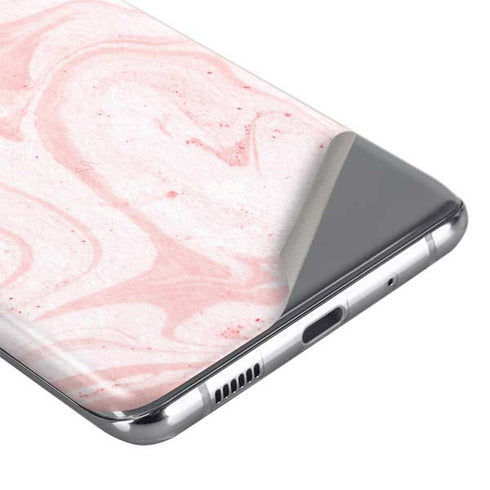 Pink Marbling Galaxy S20 Skin