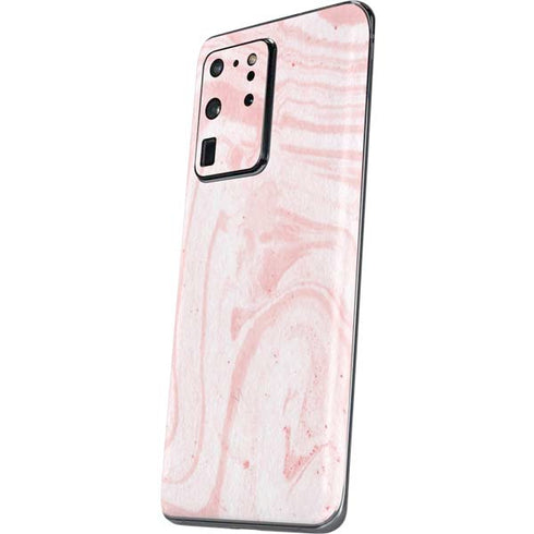 Pink Marbling Galaxy S20 Ultra 5G Skin
