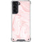 Pink Marbling Galaxy S21 5G Clear Case