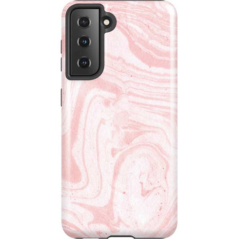 Pink Marbling Galaxy S21 5G Pro Case