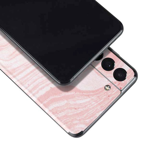 Pink Marbling Galaxy S21 5G Skin