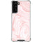 Pink Marbling Galaxy S21 FE Clear Case