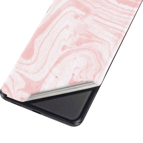 Pink Marbling Galaxy S21 Ultra 5G Skin