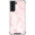 Pink Marbling Galaxy S22 Clear Case