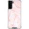 Pink Marbling Galaxy S22 Plus Clear Case