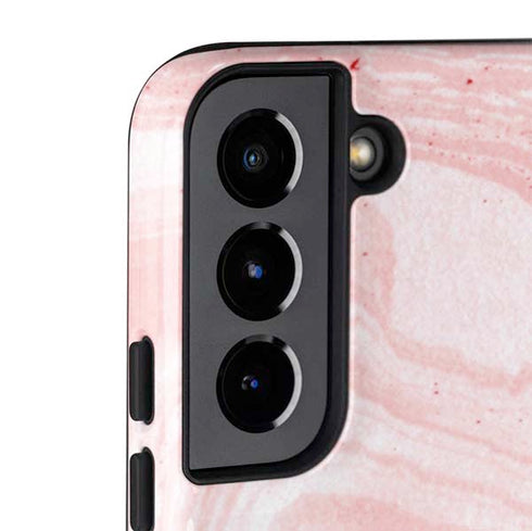 Pink Marbling Galaxy S22 Plus Pro Case