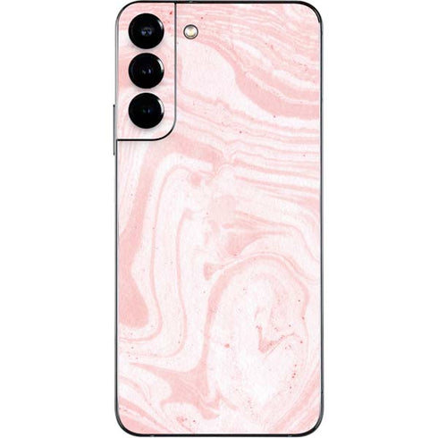 Pink Marbling Galaxy S22 Plus Skin