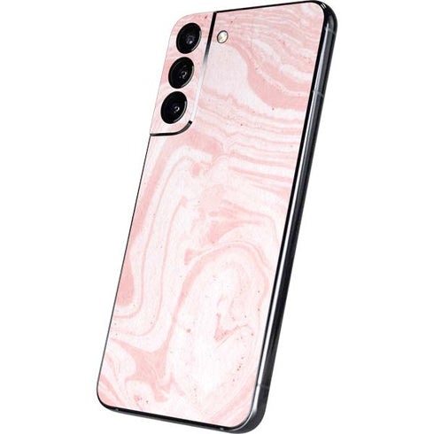 Pink Marbling Galaxy S22 Plus Skin