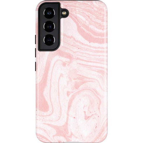 Pink Marbling Galaxy S22 Pro Case