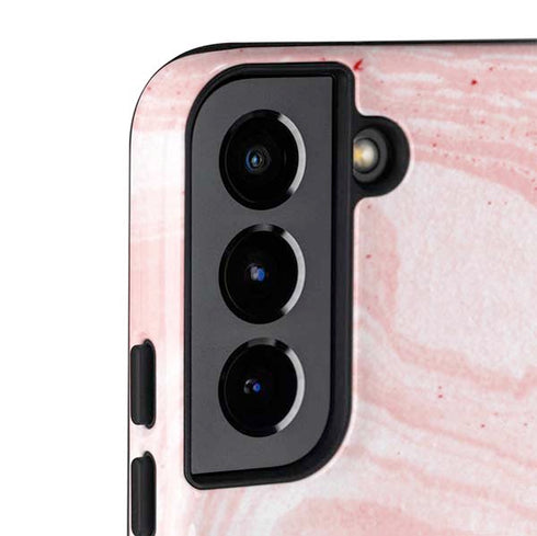 Pink Marbling Galaxy S22 Pro Case
