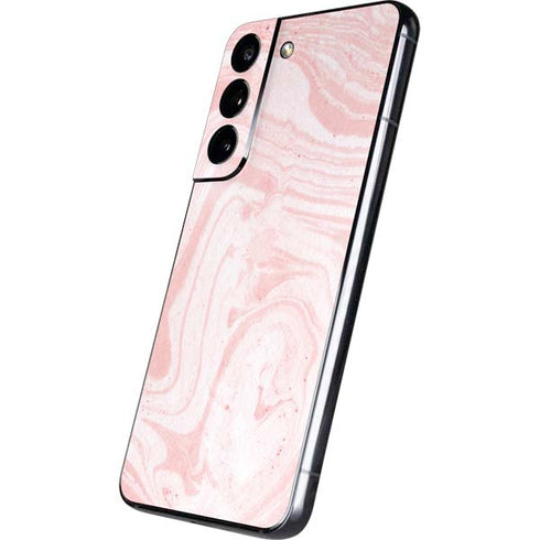 Pink Marbling Galaxy S22 Skin