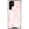 Pink Marbling Galaxy S22 Ultra Clear Case