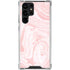 Pink Marbling Galaxy S22 Ultra Clear Case