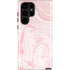 Pink Marbling Galaxy S22 Ultra Pro Case