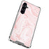 Pink Marbling Galaxy S23 FE Clear Case