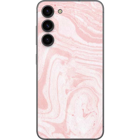 Pink Marbling Galaxy S23 Plus Skin