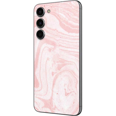 Pink Marbling Galaxy S23 Plus Skin