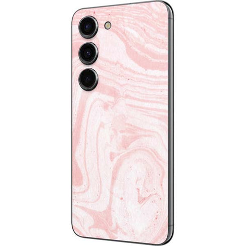 Pink Marbling Galaxy S23 Skin