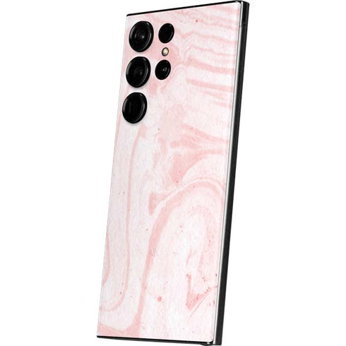 Pink Marbling Galaxy S23 Ultra Skin