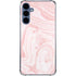 Pink Marbling Galaxy S24 Clear Case