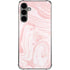 Pink Marbling Galaxy S24 Plus Clear Case