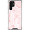 Pink Marbling Galaxy S24 Ultra Clear Case