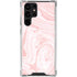 Pink Marbling Galaxy S24 Ultra Clear Case